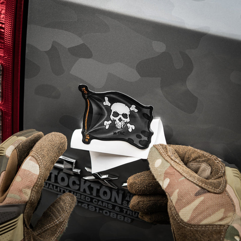 Load image into Gallery viewer, M-Tac Sticker Jolly Roger
