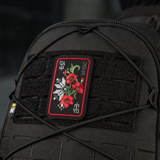 M-Tac Patch Ornament Poppy Embroidery