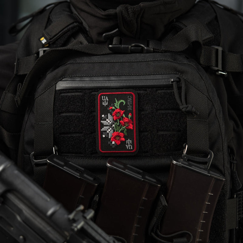 Load image into Gallery viewer, M-Tac Patch Ornament Poppy Embroidery
