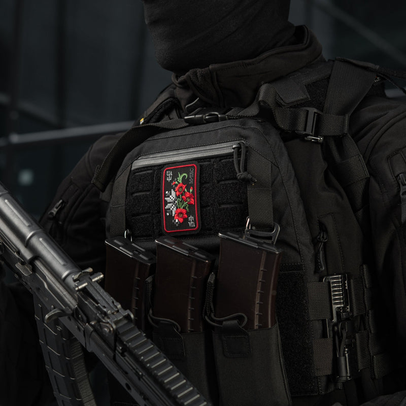 Load image into Gallery viewer, M-Tac Patch Ornament Poppy Embroidery
