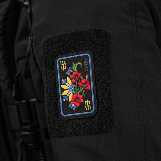 M-Tac Patch Ornament Poppy Embroidery