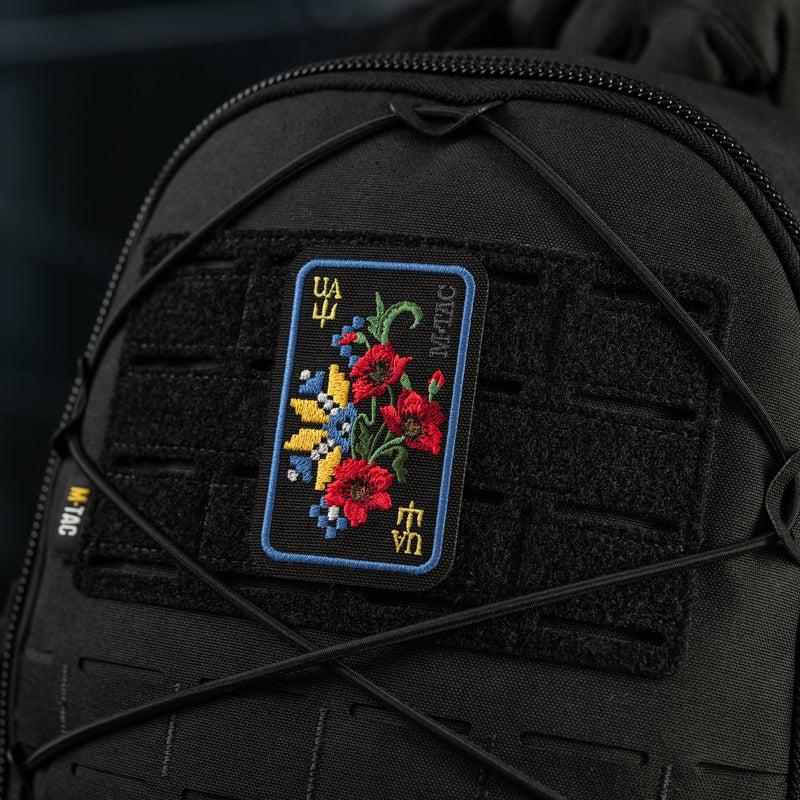 Load image into Gallery viewer, M-Tac Patch Ornament Poppy Embroidery
