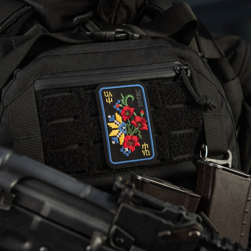 Load image into Gallery viewer, M-Tac Patch Ornament Poppy Embroidery
