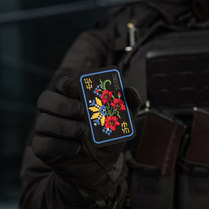 Load image into Gallery viewer, M-Tac Patch Ornament Poppy Embroidery
