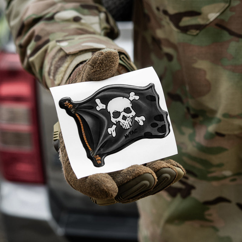 Load image into Gallery viewer, M-Tac Sticker Jolly Roger

