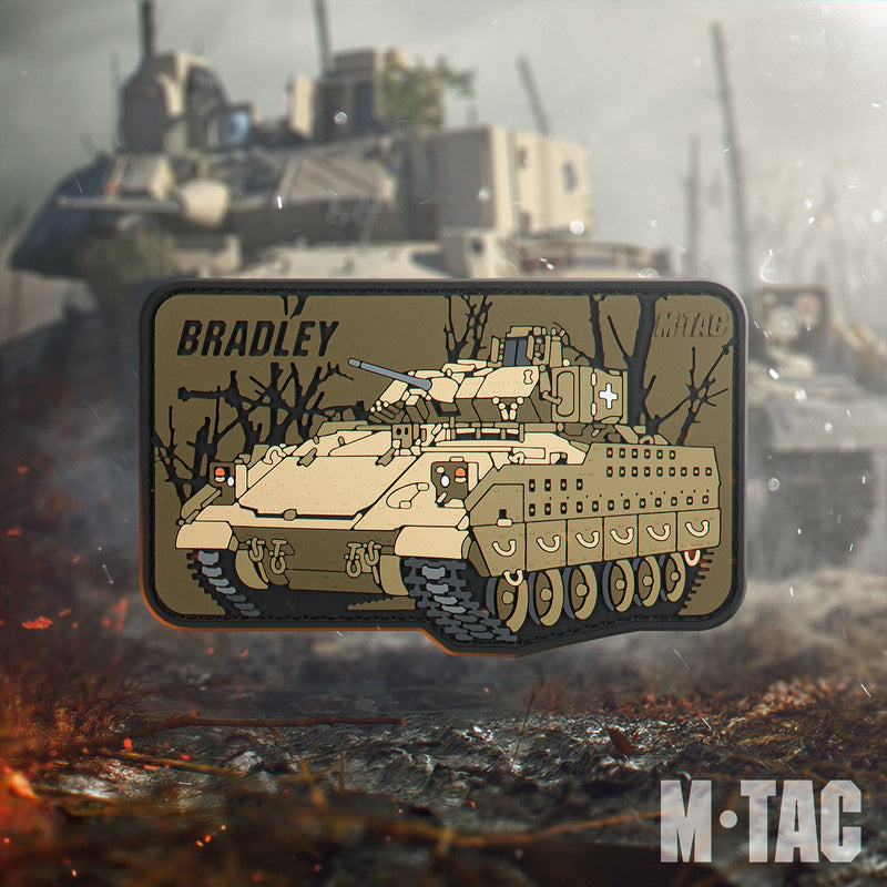 Load image into Gallery viewer, M-Tac Morale Patch Bradley (PVC)

