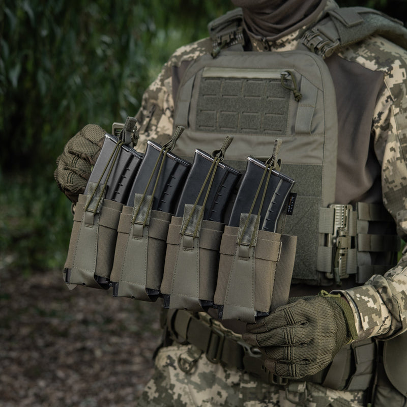 Load image into Gallery viewer, M-Tac Front Panel for Plate Carrier Cuirass QRS (4 Magazine)
