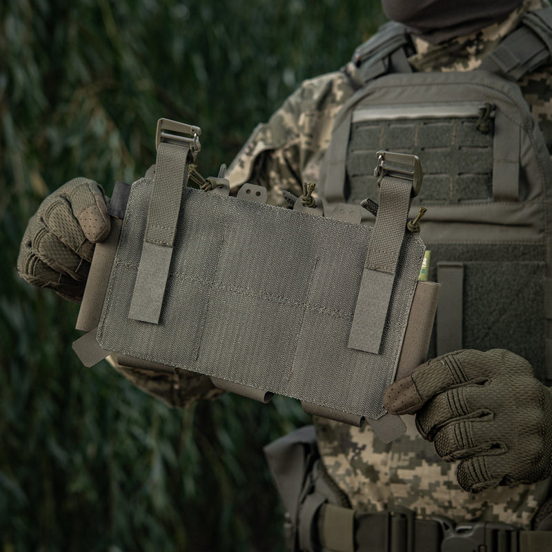 Load image into Gallery viewer, M-Tac Front Panel for Cuirass QRS Three Mags Plate Carrier
