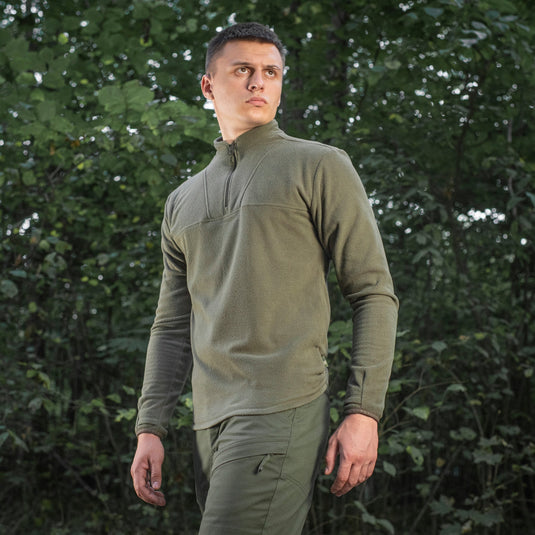 M-Tac Delta Fleece Jacket - Tactical Underwear Top Sweater 1/4 Zip