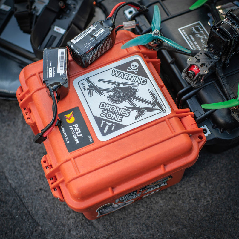 Load image into Gallery viewer, M-Tac Sticker Drones Zone Reflective
