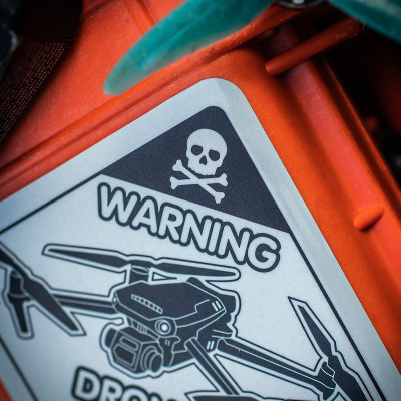 Load image into Gallery viewer, M-Tac Sticker Drones Zone Reflective
