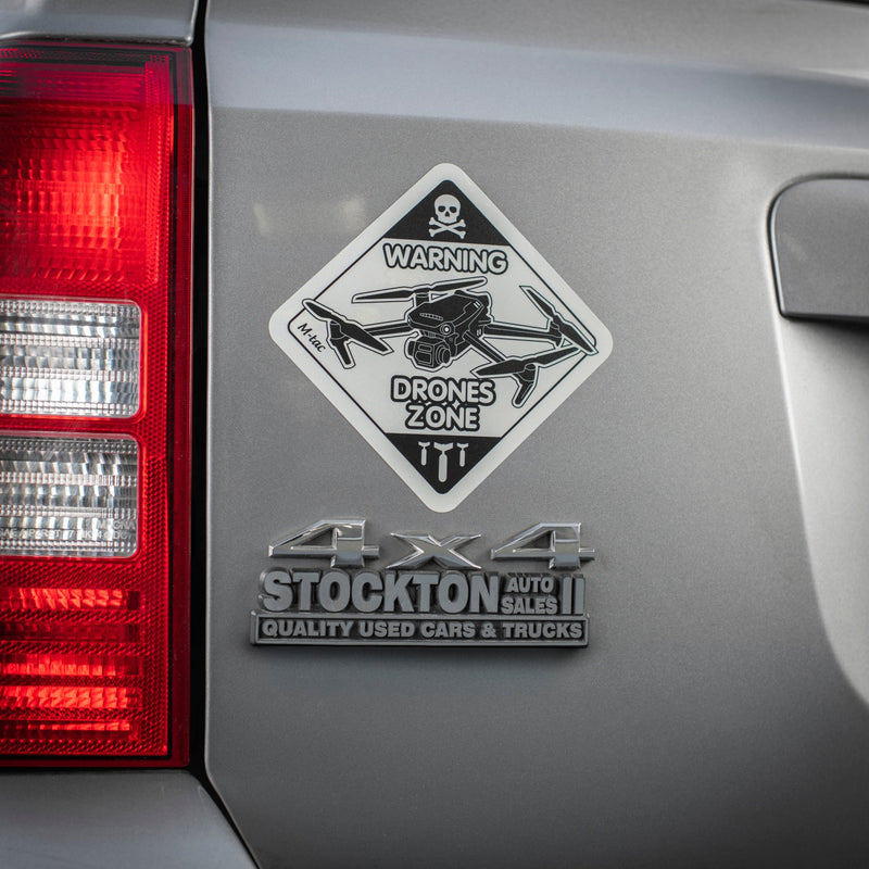 Load image into Gallery viewer, M-Tac Sticker Drones Zone Reflective
