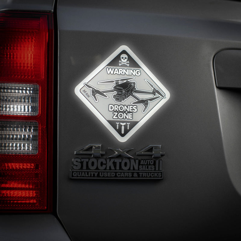 Load image into Gallery viewer, M-Tac Sticker Drones Zone Reflective
