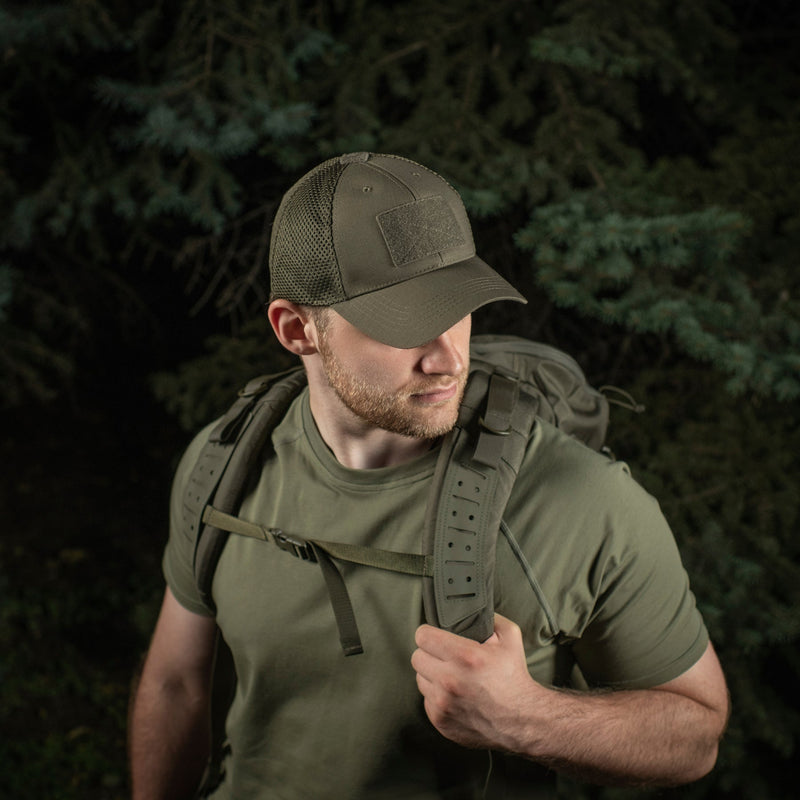 Load image into Gallery viewer, M‑Tac Baseball Cap Mesh Flex Ripstop with Loop Panel
