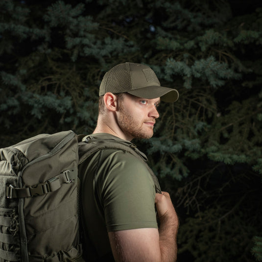 M‑Tac Baseball Cap Mesh Flex Ripstop with Loop Panel