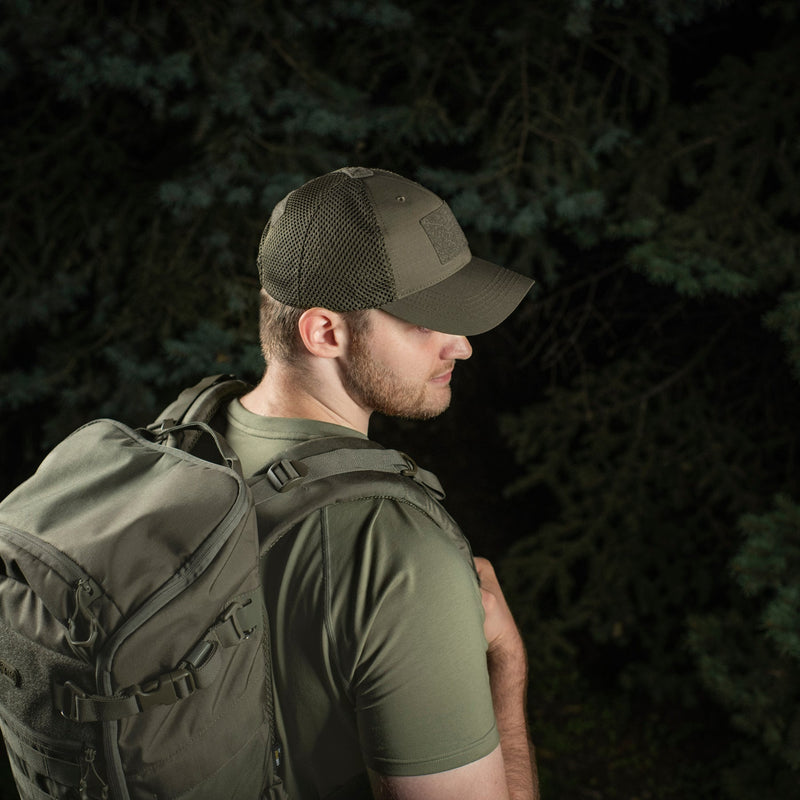 Load image into Gallery viewer, M‑Tac Baseball Cap Mesh Flex Ripstop with Loop Panel
