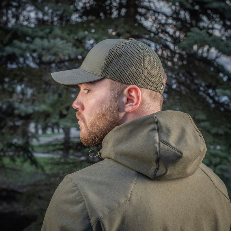 Load image into Gallery viewer, M‑Tac Baseball Cap Mesh Flex Ripstop
