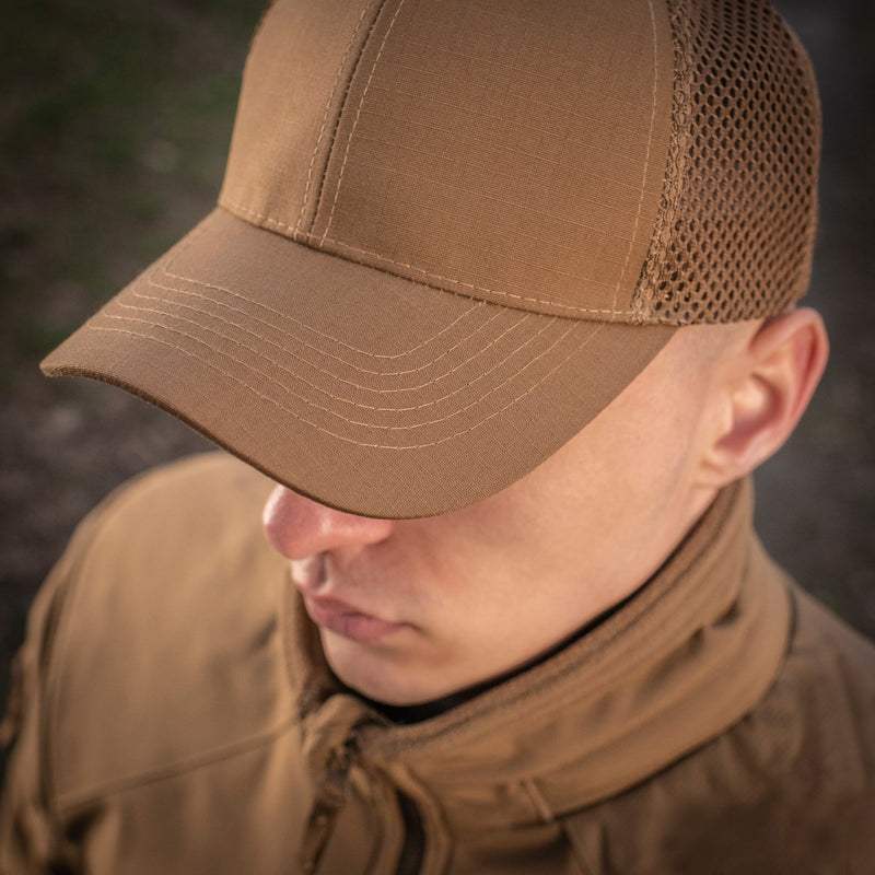 Load image into Gallery viewer, M‑Tac Baseball Cap Mesh Flex Ripstop
