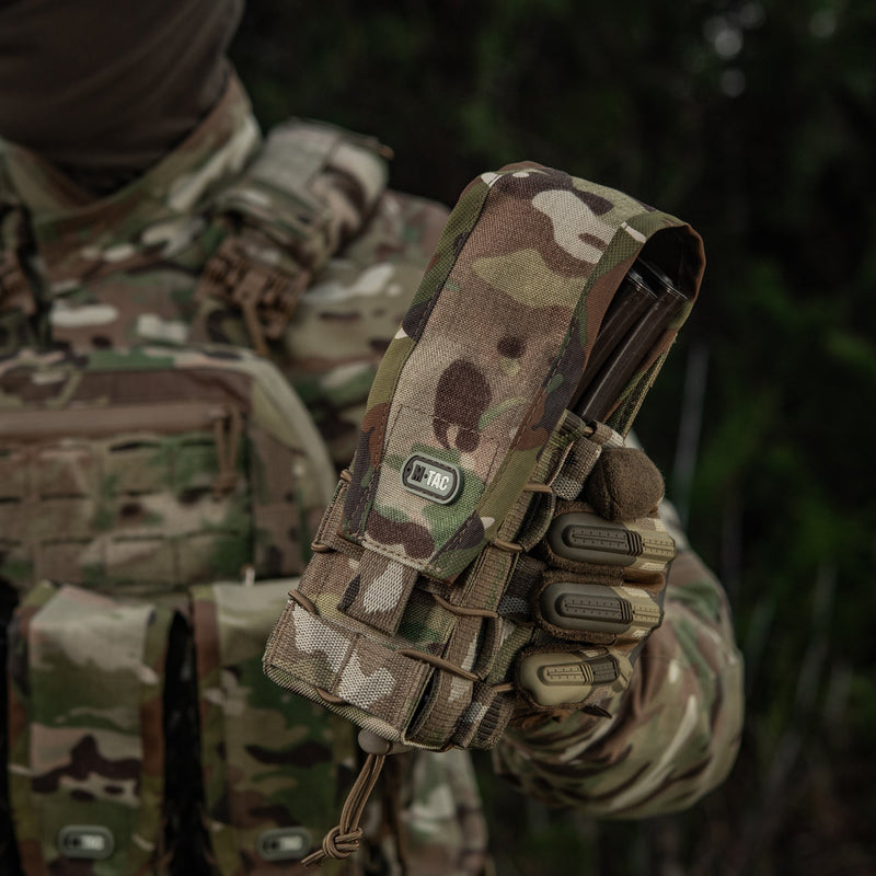Load image into Gallery viewer, M-Tac Double AR/AK Mag Pouch with Flap
