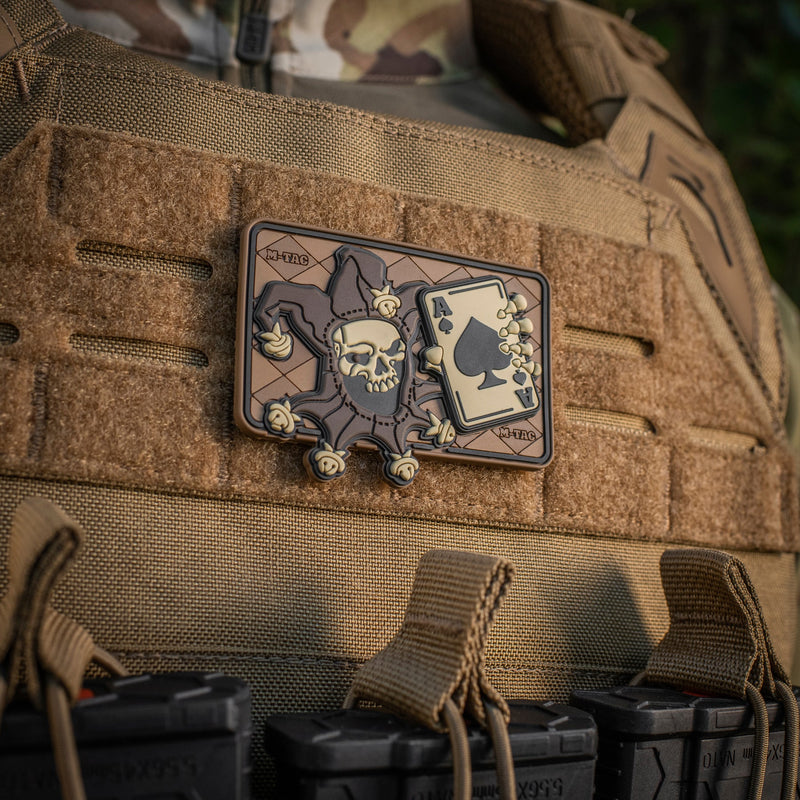 Load image into Gallery viewer, M-Tac patch Joker Skull 3D PVC
