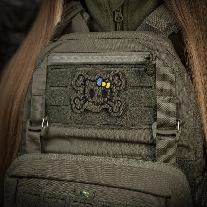 Load image into Gallery viewer, M-Tac Patch Kitty Outline Embroidery
