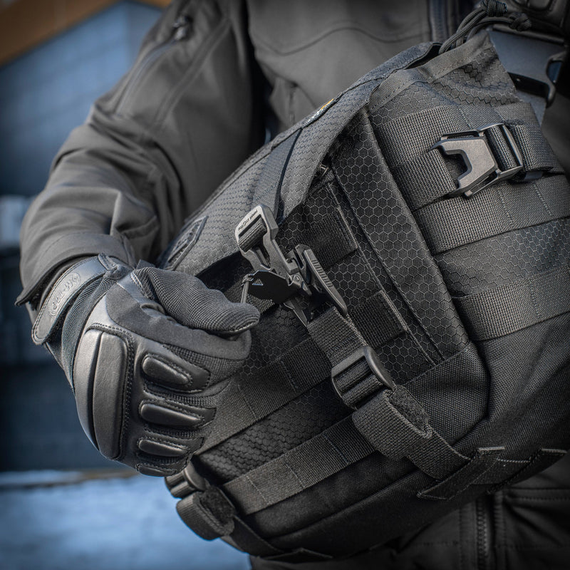 Load image into Gallery viewer, M-Tac Messenger Bag Elite Hex Black
