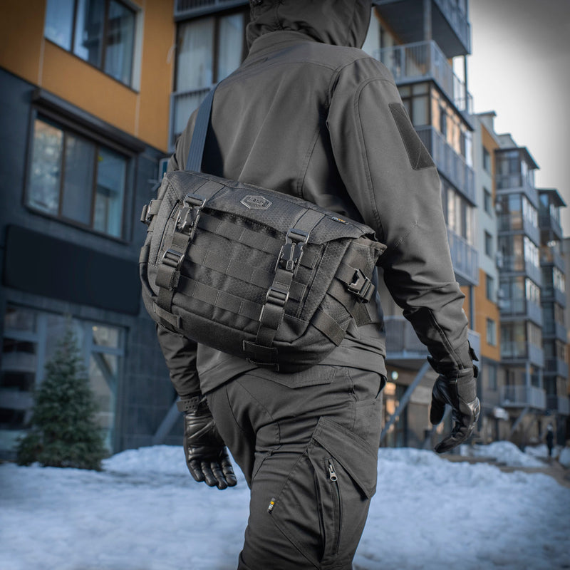 Load image into Gallery viewer, M-Tac Messenger Bag Elite Hex Black
