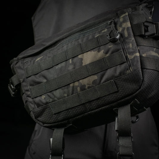 M-Tac Messenger Bag Elite Hex Black