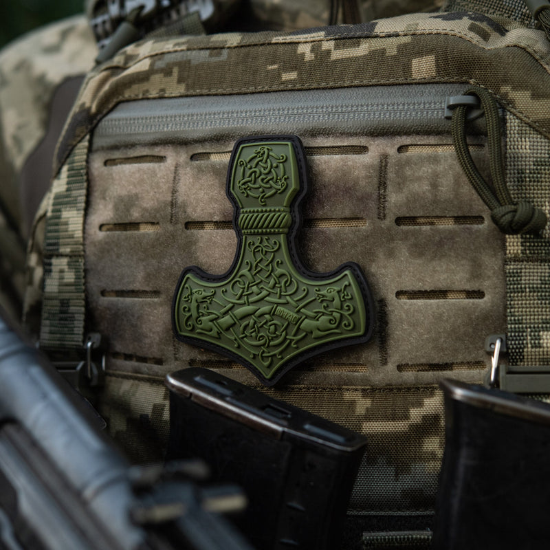 Load image into Gallery viewer, M-Tac Patch Mjölnir Large PVC

