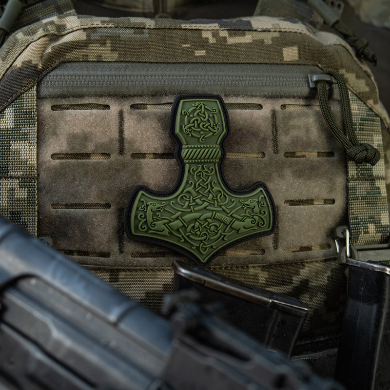 Load image into Gallery viewer, M-Tac Patch Mjölnir Large PVC

