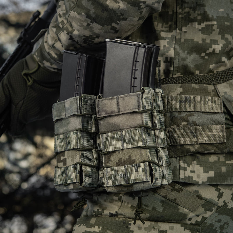 Load image into Gallery viewer, M-Tac Double AR/AK Mag Pouch with Flap
