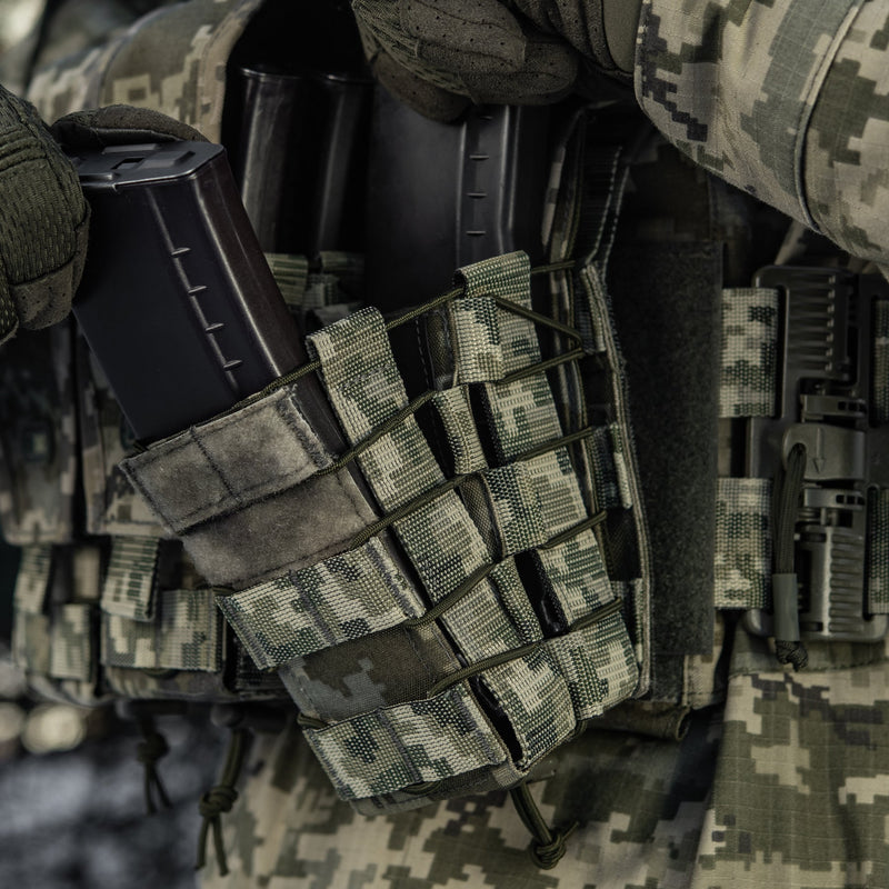 Load image into Gallery viewer, M-Tac Double AR/AK Mag Pouch with Flap
