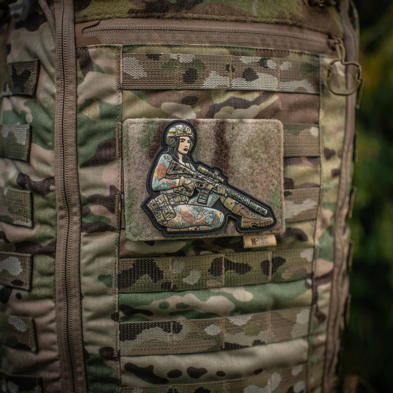 Load image into Gallery viewer, M-Tac Tactical Morale Patches Hook and Loop Display Board Molle 4.5 x 3.5 inches
