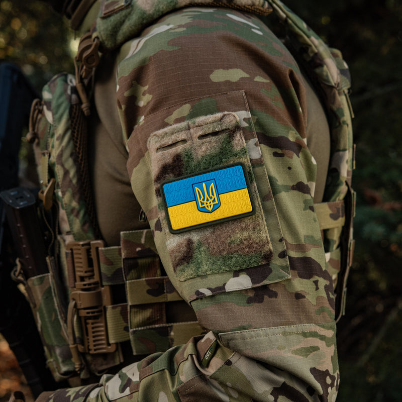 Load image into Gallery viewer, M-Tac Patch Ukraine Flag Embossed PVC
