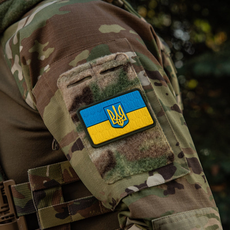 Load image into Gallery viewer, M-Tac Patch Ukraine Flag Embossed PVC
