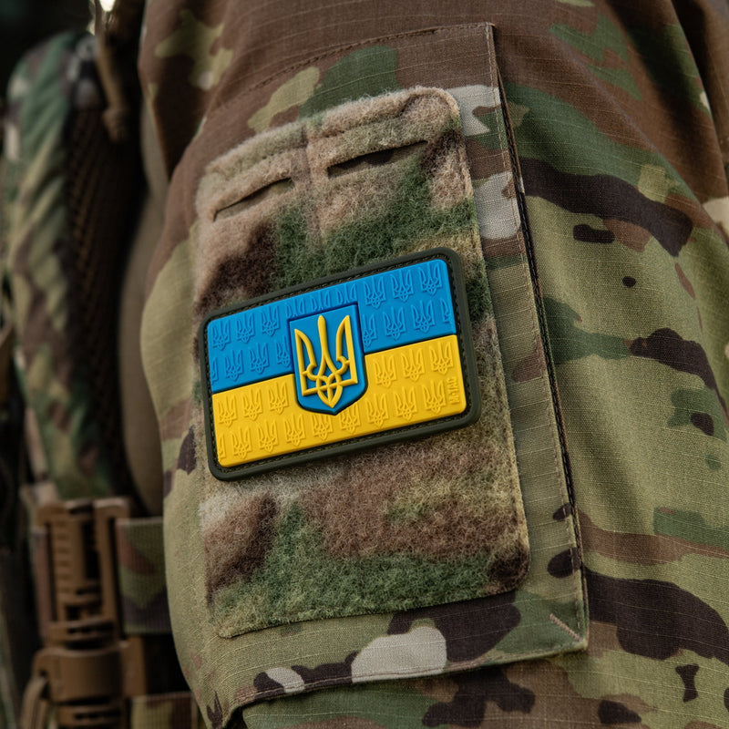 Load image into Gallery viewer, M-Tac Patch Ukraine Flag Embossed PVC
