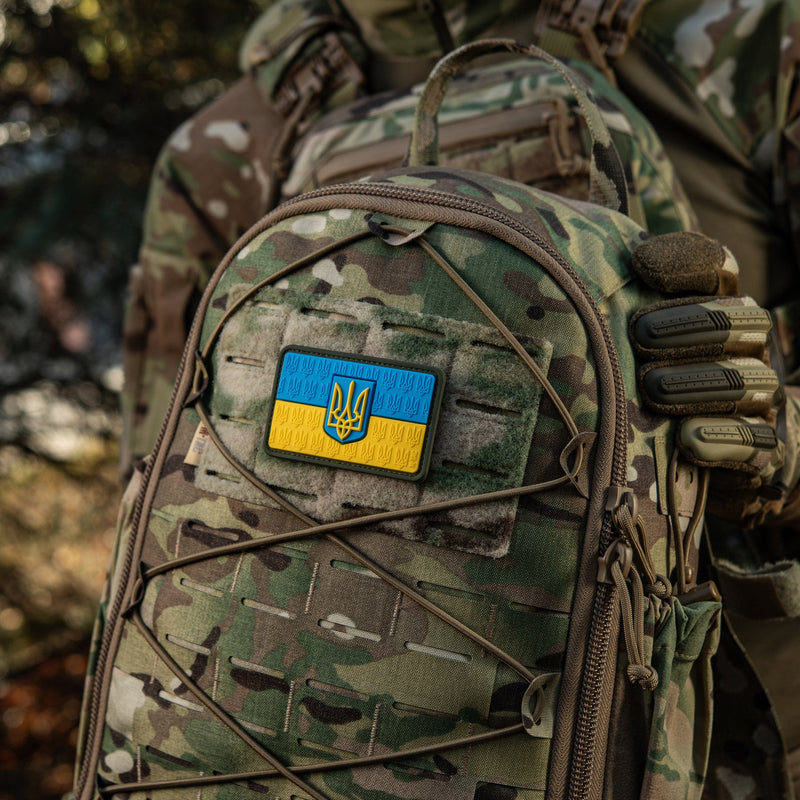 Load image into Gallery viewer, M-Tac Patch Ukraine Flag Embossed PVC
