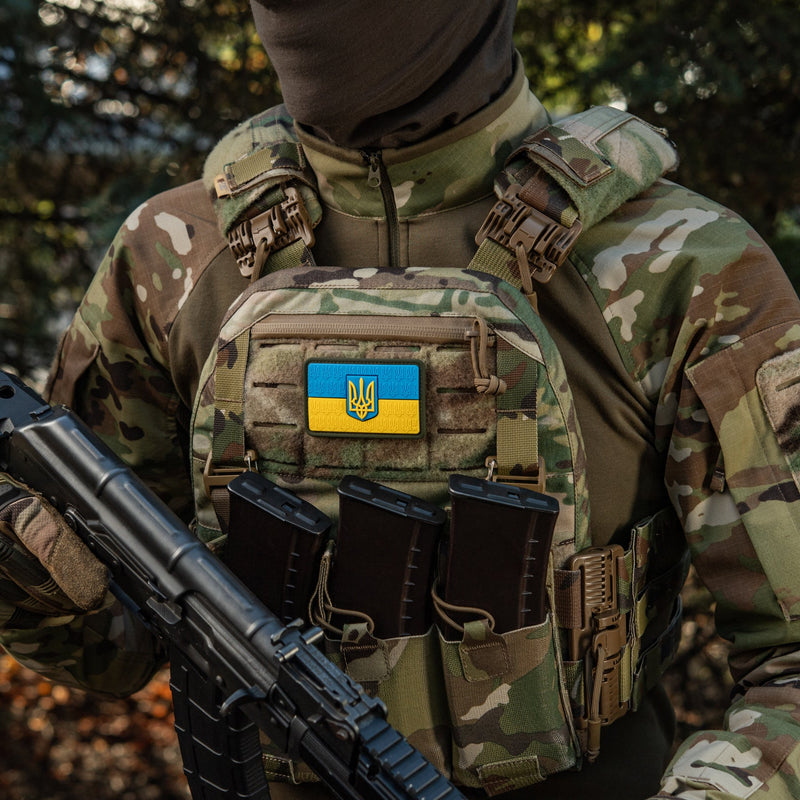 Load image into Gallery viewer, M-Tac Patch Ukraine Flag Embossed PVC
