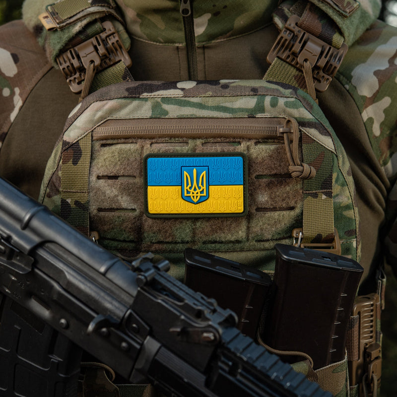 Load image into Gallery viewer, M-Tac Patch Ukraine Flag Embossed PVC
