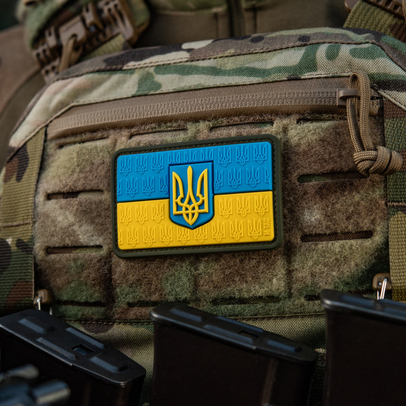 Load image into Gallery viewer, M-Tac Patch Ukraine Flag Embossed PVC
