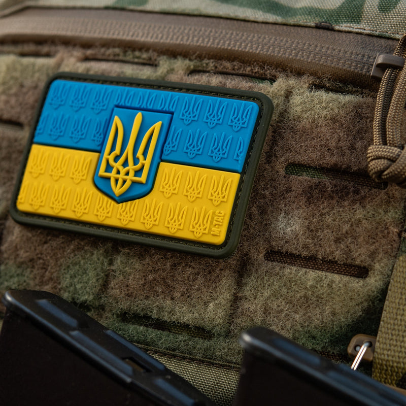 Load image into Gallery viewer, M-Tac Patch Ukraine Flag Embossed PVC

