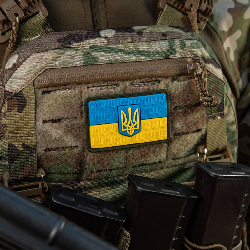 Load image into Gallery viewer, M-Tac Patch Ukraine Flag Embossed PVC
