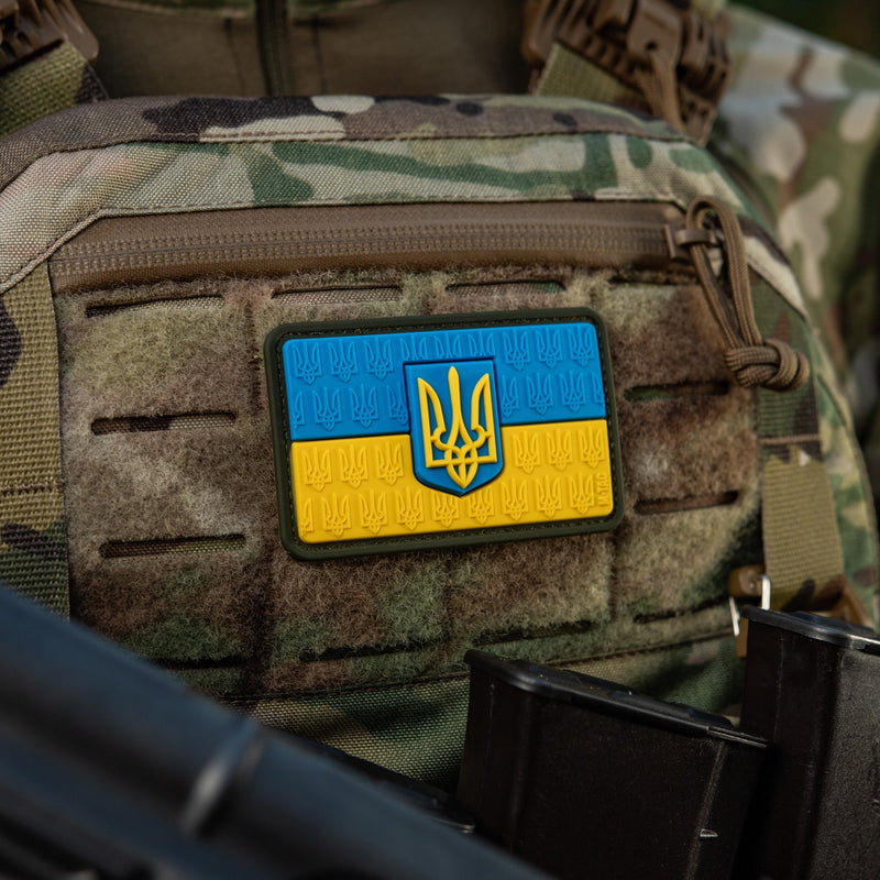 Load image into Gallery viewer, M-Tac Patch Ukraine Flag Embossed PVC
