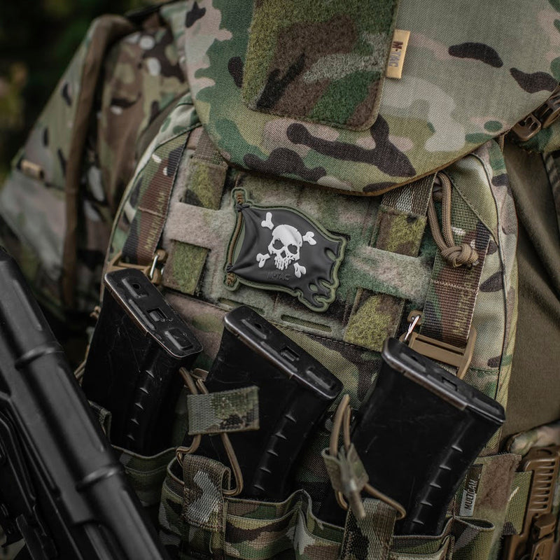 Load image into Gallery viewer, M-Tac Morale Patch Jolly Roger Pirate Flag
