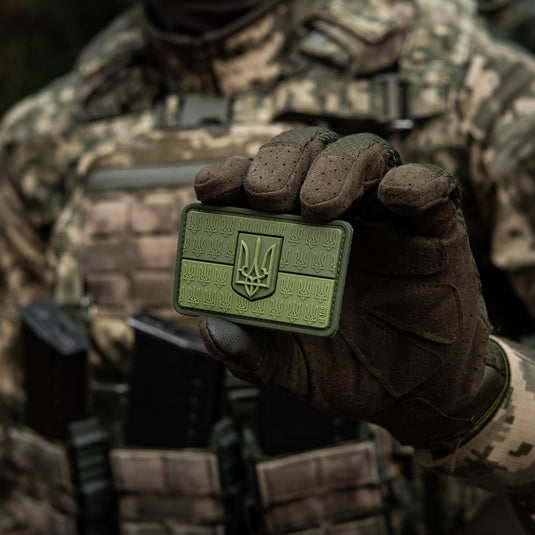 M-Tac Patch Ukraine Flag Embossed PVC
