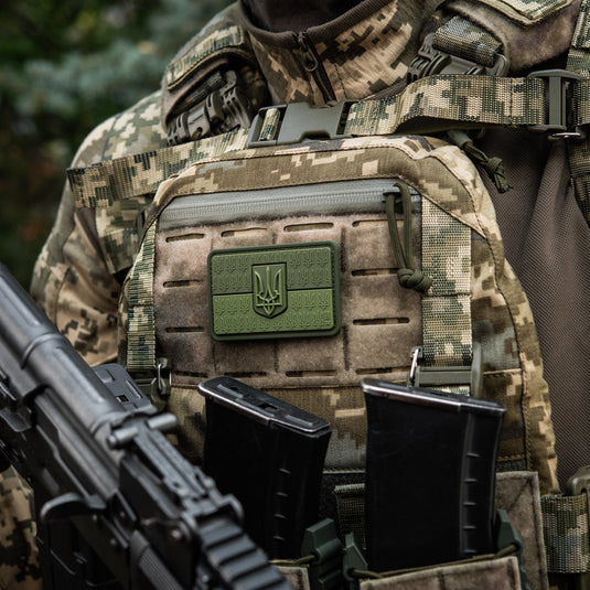 M-Tac Patch Ukraine Flag Embossed PVC