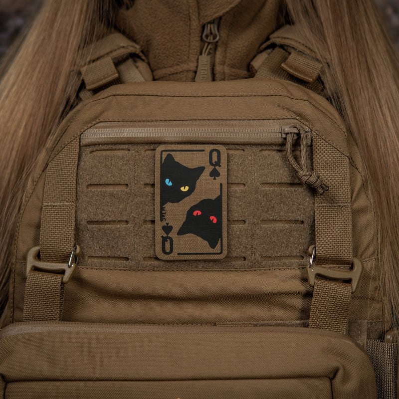 Load image into Gallery viewer, M-Tac Patch Queen of Spades Ornament
