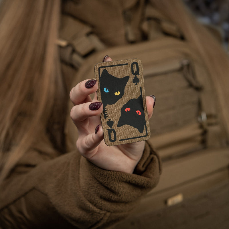 Load image into Gallery viewer, M-Tac Patch Queen of Spades Ornament
