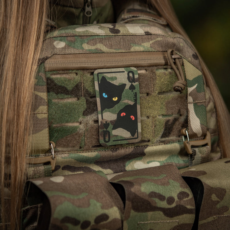 Load image into Gallery viewer, M-Tac Patch Queen of Spades Ornament
