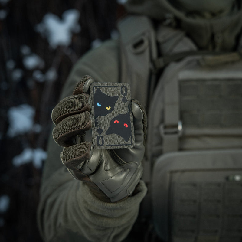 Load image into Gallery viewer, M-Tac Patch Queen of Spades Ornament
